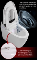 K6915 - Bồn cầu thông minh cao cấp full chức năng,  có két nước