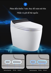 K6915 - Bồn cầu thông minh cao cấp full chức năng,  có két nước