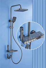 SC73 - Sen cây bàn phím ghi xám, màn hình hiển thị led