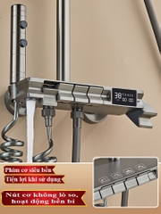 SC73 - Sen cây bàn phím ghi xám, màn hình hiển thị led