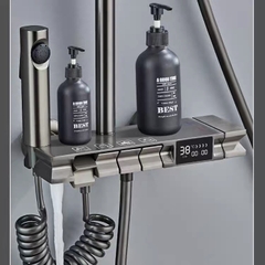 SC73 - Sen cây bàn phím ghi xám, màn hình hiển thị led