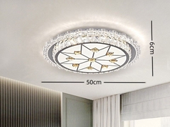 OT001 - Đèn chùm ốp trần cao cấp đường kính 50cm