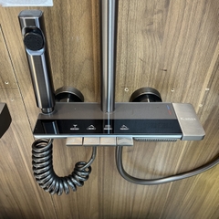 SC88 - Sen cây bàn phím, màn hình led hiển thị nhiệt độ màu ghi xám