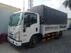 Giá xe tải isuzu 1T9, Thùng 4m5 NMR chassi