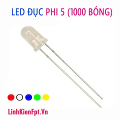 Led đục 5mm gói 1000 bóng