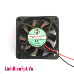 Quạt tản nhiệt 12v 6x6cm Loại Khỏe Mỏng