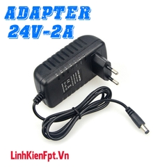 Adapter 24V 2A , Nguồn Adapter 24VDC Chất Lượng , Cấp Nguồn Led