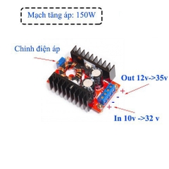 Module Tăng Áp 12V-35V 15A