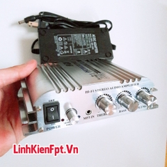 Âm Ly Mini  XH168 Nguồn Adapter 12V-5A SUPER BASS