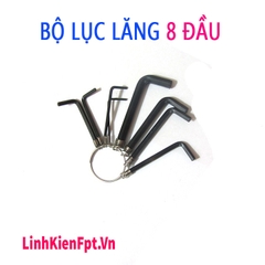 Bộ lục lăng tháo ốc 8 đầu