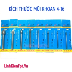 Mũi khoan gạch men , đá hoa 6mm