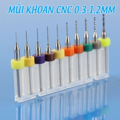 Mũi Khoan CNC  Bộ 10 mũi