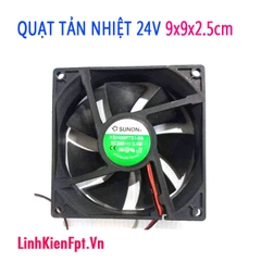 Quạt tản nhiệt 24V  9x9cm