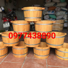 Chậu ngâm chân  gỗ