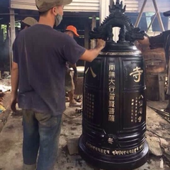 Đúc chuông chùa 02