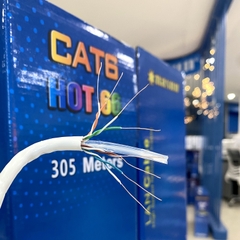 Dây mạng Cat6 Nasun HOT-66, lõi CCA - nhôm nguyên chất