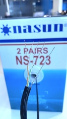 Dây mạng 4 lõi VỎ PVC MỀM ĐẶC Cat5e NASUN NS-723