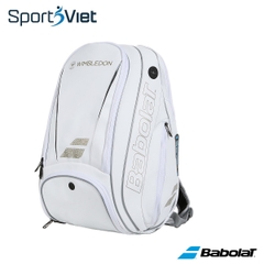 [CHÍNH HÃNG] Balo Tennis Babolat Wimbledon Pure Backpack Bag màu trắng