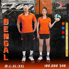 Quần áo bóng chuyền nam nữ Bengal Beyono chính hãng