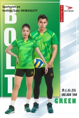 Quần áo bóng chuyền nam nữ Bolt Beyono chính hãng