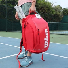 Balo Tennis Wilson Super Tour Backpack Màu đỏ