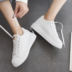 Giày Sneaker nữ, Giày tăng chiều cao nữ Hamishu HMS-A921 Phối Vàng