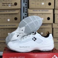 Giày cầu lông Kumpoo KH-G10 - Phân phối chính hãng (màu trắng)