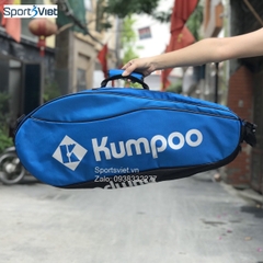 Túi đựng vợt cầu lông Kumpoo giá rẻ KGS-26S Xanh, đỏ chính hãng