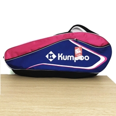 Bao vợt Cầu lông Kumpoo K032 màu xanh hồng - Phân phối chính hãng