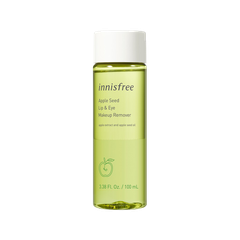 TẨY TRANG MẮT MÔI TÁO INNISFREE APPLE SEED LIP & EYE MAKEUP REMOVER (CHAI)