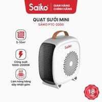 Máy Sưởi Mini Saiko PTC-2000 (2000W)