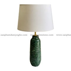STONE PRODUCT - MARBLE TABLE LAMP - DB09 - INDIA GREEN