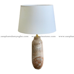 STONE PRODUCT - MARBLE TABLE LAMP - DB09 - PINK