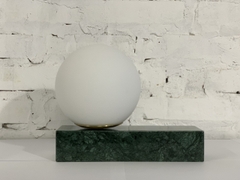 STONE PRODUCT - TABLE LAMP - DB12 - INDIA GREEN