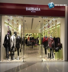 Cửa kính cường lực bản lề sàn