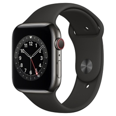 Apple Watch S6 LTE 44mm viền thép dây cao su - Chính hãng VN/A