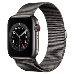 Apple Watch S6 LTE 44mm viền thép dây thép