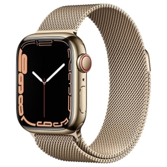 Apple Watch Series 7 4G, 41mm – Viền thép dây thép