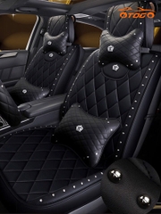 áo ghế đính đá ô tô