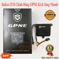 Ballast D3S Chính Hãng GPNE Kích Sáng Nhanh, Bảo Hành 3 Năm