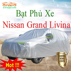 Bạt Che Phủ Xe Nissan Grand Livina Cao Cấp Loại 1