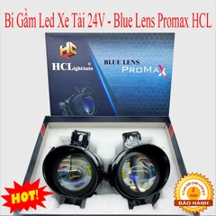 Bi gầm led xe tải 24v blue lens hcl siêu sáng