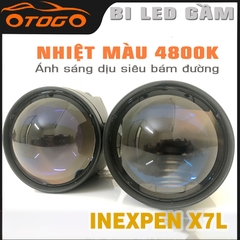 Bi Led Gầm Có Laser Owleye INEXPEN X7L , Nhiệt Màu 4800K