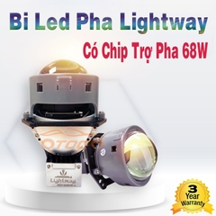 Đèn Bi Led Pha Lightway Siêu Sáng Có Chip Trợ Pha Riêng 68W
