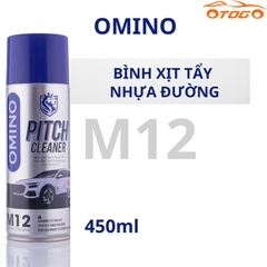 Bình Xịt Tẩy Nhựa Đường, Vết Bẩn Cứng Đầu OMINO M12 - Sáng Bóng Như Mới - Chính Hãng Omino Vietnam (450ML)