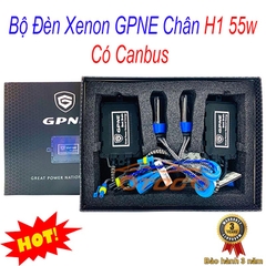 Bộ Đèn Xenon GPNE Chân H1 - 55W Có CANBUS