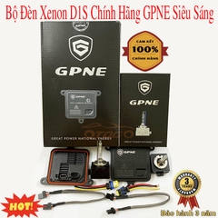 bộ đèn xenon d1s chính hãng GPNE siêu sáng