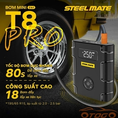 BƠM lốp steelmate t8 pro