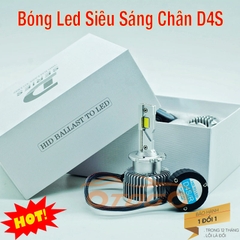 Bóng Led Siêu Sáng Chân D4S