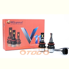 bóng led hcl 3 chế độ màu v11